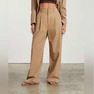 Everlane The Way-High Drape‎ Trouser Pant Size 6 Short Wide Leg